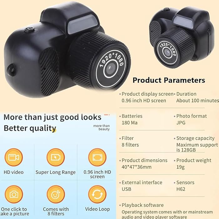 Mini Keychain Camera